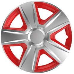 Versaco 1darab=(garn) Dísztárcsa 16col Esprit Silver & Red