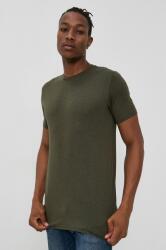 Solid ! SOLID t-shirt zöld, férfi, sima - zöld XL