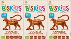 Belkorn 3 x BISkids BIO gyermek teljes kiőrlésű babakeksz belga csokoládéval, 36 hónapos kortól, 120g