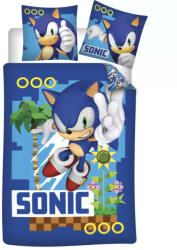 Sonic, a sündisznó Coin Chase ágyneműhuzat 140×200cm, 70×90 cm (BRM013315) - oliviashop