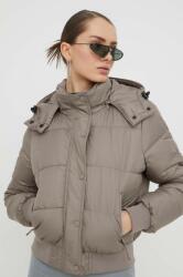 Hollister Co Hollister Co. rövid kabát női, bézs, téli - bézs S - answear - 23 990 Ft