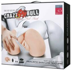 Crazy Bull Masturbator Crazy Bull Crazy Bull Men's With Bullet Flesh 2 culoarea Pielii lungime 25 cm forma anus - vagin cu telecomanda - cu vibratii