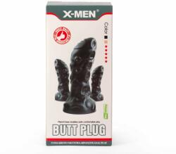 X-Men Dop Anal Monster1 Plug L X-Men Negru grosime 9 cm lungime 27.5 cm cu ventuza