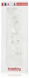 Lovetoy Dop Anal Glass Romance Lovetoy Transparent grosime 4 cm lungime 13.9 cm