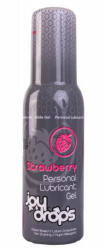JoyDrops Lubrifiant pe baza de apa JoyDrops Aromat si miros placut Strawberry Personal 100 ml - voluptas