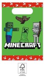 Procos Pungă pentru cadou - Minecraft 4 buc