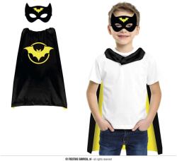 Fiestas Guirca Pelerină pentru copii cu mască - Batman Costum bal mascat copii