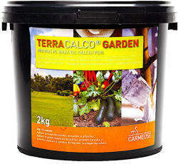 Carmeuse Terracalco Garden 2 kg, pulbere de Calciu pur, Carmeuse, afanarea si ameliorarea solului, imbunatateste pH-ul, impiedica baltirile, dezvolta sistemul radicular, rol impotriva lichenilor