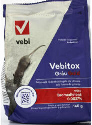 VEBI Vebitox Grau Gold 140 gr, raticid, Vebi
