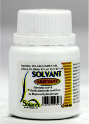 Solarex Solvant 30 ml, adjuvant, Solarex, imbunatateste absortia substantelor de catre planta, se utilizeaza impreuna cu fungicide, insecticide sau erbicide