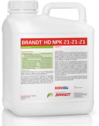 Brandt HD 21-21-21 5L ingrasamant tip NPK foliar/fertirigare