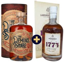  The Demons Share Rum 0, 7l 40% TU + Labourdonnais Rum 1774 2y Ex Cognac 40% 0, 7l GB