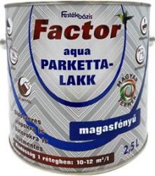 Festék Bázis Factor aqua parkettalakk magasfényű 2, 5 L (820)