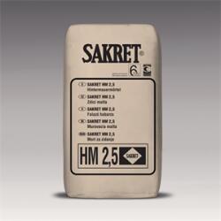 SAKRET Falazóhabarcs HM2, 5 40 kg (11010040)