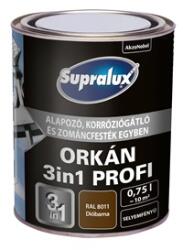 AKZO Supralux Orkán 3in1 Profi RAL8011 Dióbarna 0, 75L (5615637)