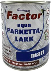 Festék Bázis Factor aqua parkettalakk matt 0, 75 L (286)