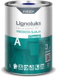 Zvezda Lignoluks Parketta lakk 2K magasfényű CLASSIC A komp. 1 L (43100502)