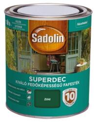 AKZO Sadolin Super Deckfarbe fafesték zöld 0, 75 L Superdec (5087471)