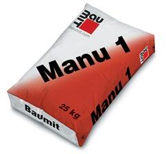 BAUMIT Manu 1 mészcement kül-beltéri alapvakolat 25 kg (152218)