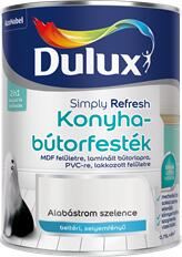 Dulux Simply Refresh Konyhabútorfesték 0, 75 L alabástrom szelence (5770079)