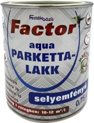 Festék Bázis Factor aqua parkettalakk selyemfényű 0, 75 L (817)