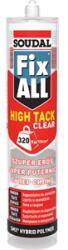 Soudal fix all high tack clear rag. víztiszta 290 ml (131747)