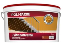 POLI FARBE Poli-farbe lábazatfesték vörös 5 L (1050108013)
