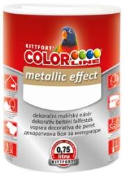 Kittfort Prahasro Colorline Metallic Effekt 9 fekete fémhatású beltéri falfesték 0, 75 L (8595030527631)