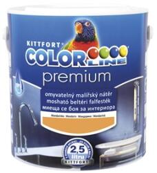 Kittfort Prahasro Colorline Prémium színes beltéri falfesték mandarin 2, 5L (8595030527471)