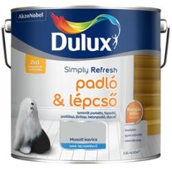 Dulux Simply Refresh Padló és &lépcsőfesték 2, 5 L mosott kavics (5770084)