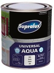 AKZO Supralux Universal Aqua vizes fényes zománc fehér 0, 75 L (5248007)