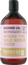 Benecos Gel de duș - Benecos Shower Gel Organic Wildrose 500 ml