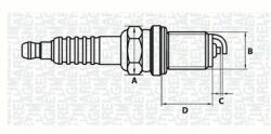 Magneti Marelli Bujie MAGNETI MARELLI 062000775304