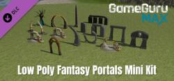 The Game Creators GameGuru MAX Low Poly Fantasy Portals Mini Kit (PC)