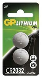GP Batteries GP CR2032 lítium gombelem 2db/bliszter (B15323) (B15323)
