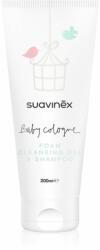  Suavinex Baby Cologne Foam Clensing Gel & Shampoo habsampon 2 az 1-ben gyermekeknek 200 ml