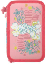 Pigna Penar neechipat 3 fermoare minnie mouse blossom roz pastel pigna (MNPE2203-2)