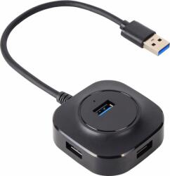 VCOM DH-307 USB Type-A 3.0 HUB (4 port) (DH-307) - bestmarkt - 3 720 Ft