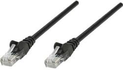 Intellinet RJ45-ös patch kábel, hálózati LAN kábel CAT 6 U/UTP [1x RJ45 dugó - 1x RJ45 dugó] 15 m Fekete Intellinet