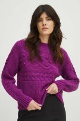 MEDICINE pulover din amestec de lana femei, culoarea roz, călduros ZBYX-SWDC20_43X