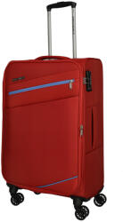 Enrico Benetti Yukon piros 4 kerekű nagy bőrönd (Yukon-L-piros)