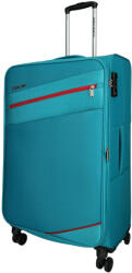 Enrico Benetti Yukon türkiz 4 kerekű közepes bőrönd (Yukon-M-turkiz)