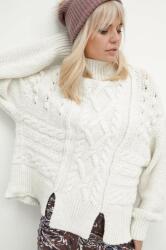 MEDICINE pulover femei, culoarea bej, cu turtleneck ZBYX-SWD873_01X