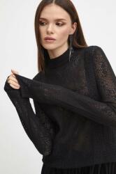 MEDICINE pulover femei, culoarea negru, light, cu turtleneck ZBYX-SWDB09_99X