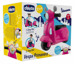 Chicco Vespa Primavera robogó 12-36 hó lábbal hajtós - rózsaszín (976091)