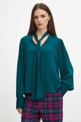 MEDICINE bluza femei, culoarea verde, neted ZBYX-BDDA01_79X