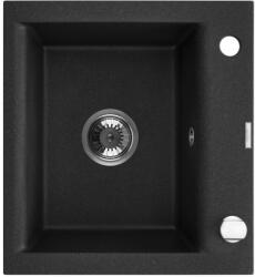 INVENA Tesalia, 1 kamrás gránit mosogató 440x480x160 mm és króm szifon, INV-AZ-01-041-B Leták: https: //cloud. invena. pl/s/nnXaZKg3crBrRkz/download? path=/Pliki do strony www/AZ-01-041-B/Inne/AZ-01-Z41-B-ul