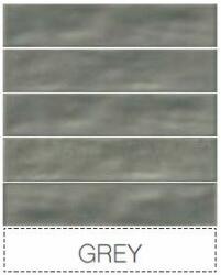SPANYOL 5x25 Materika Grey szürke fali csempe