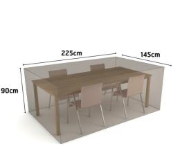  Asztal Kerti Bútor Takaróponyva Asztal Szett - 0, 9 X 2, 25 X 1.45 Méteres Uv Stabil Ponyva - Norten 2013599 - 6845