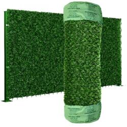  Dekor Drótkerítés Háló 1, 5 X 5 M - Exkluzív Zöld Dekorszállas Ellenálló Belátásgátló Árnyékoló Műsövény - Egymással Tagosítható - 7, 5 M2 Árnyékoló -